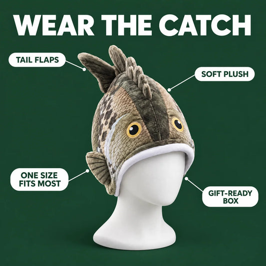 Bass Hat – The Flapping Fish Hat for Fishermen