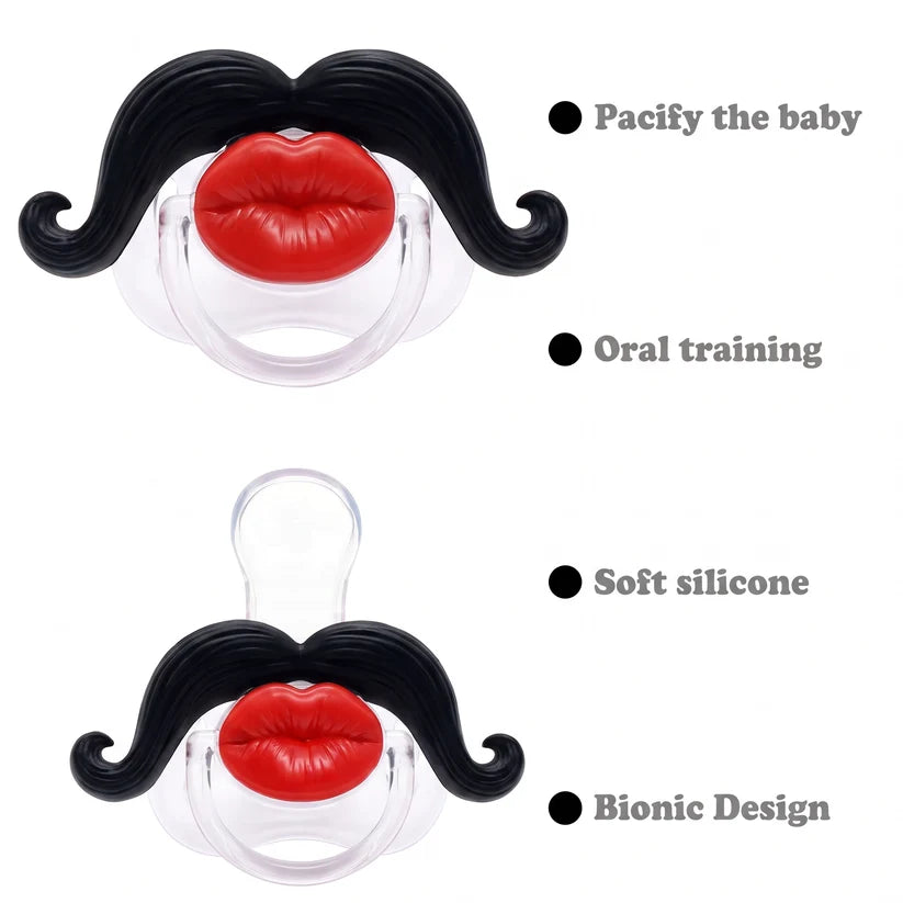 Mustachifier – Mustache Baby Pacifier