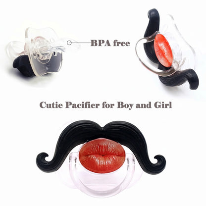 Mustachifier – Mustache Baby Pacifier